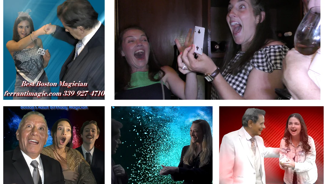 Collage of the Magic of Joe Ferranti